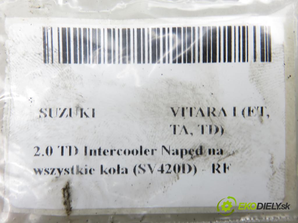 SUZUKI VITARA (ET, TA, TD) TERENOWY 1996 64,00 2.0 TD Intercooler Napęd na wszystkie koła (SV420D 1998,00 VENTIL: EGR K5T576