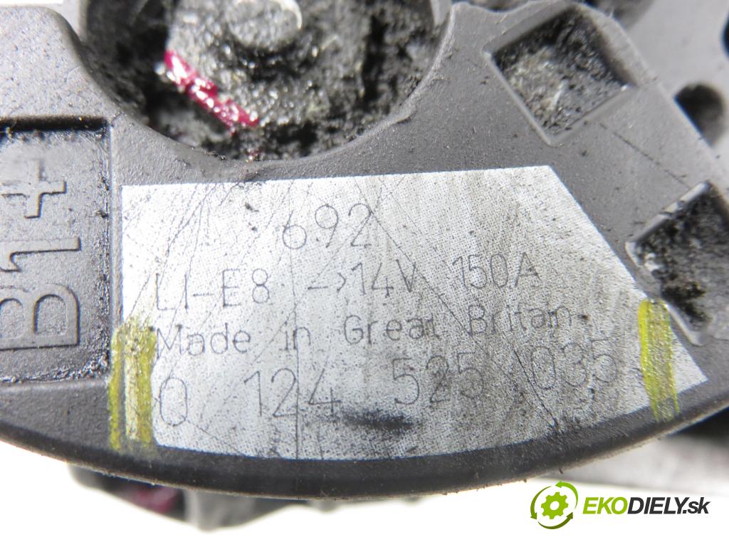 PEUGEOT 307 (3A/C) HB 2007 80,00 1.6 HDi 110 1560,00 Alternátor 9646321880 ; 0124525035 (Alternátor)