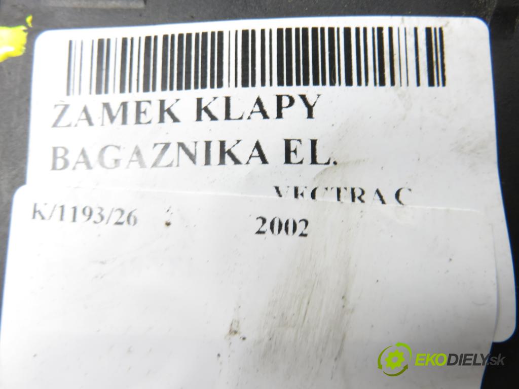 OPEL VECTRA C (Z02) SEDAN 2002 81,00 1.8 - Z 18 XEL 1796,00 zámok dverí kufor EL. 09180104 ; 495072894