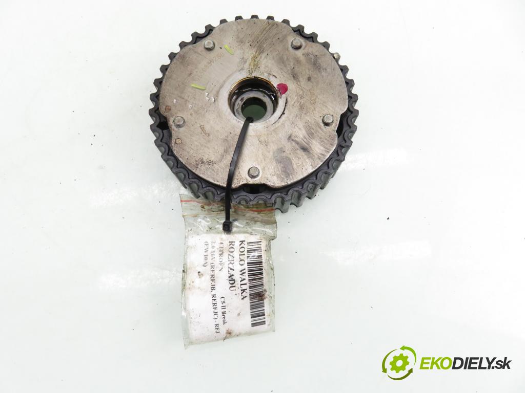 CITROEN C5 II Break (RE_) KOMBI 2005 103,00 2.0 16V (RERFJB, RERFJC) - RFJ (EW10A) 1997,00 Koleso vačky Vačkový hriadeľ: 9650839280