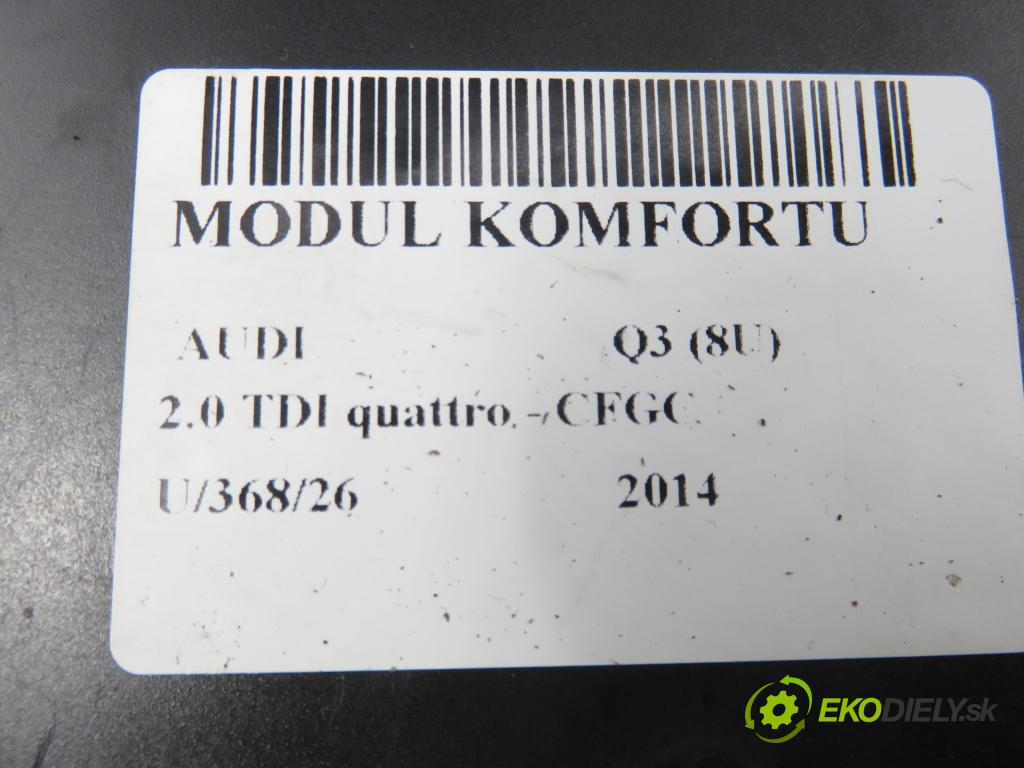 AUDI Q3 (8U) SUV 2014 130,00 2.0 TDI quattro - CFGC 1968,00 MODUL komfortu 8X0907063R ; 5DK00965882