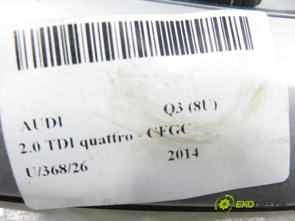 AUDI Q3 (8U) KŮŽE barva ČERNÁ: Malé: Škrábance: Malé: Škrábance: KOSTKA: 10 PIN