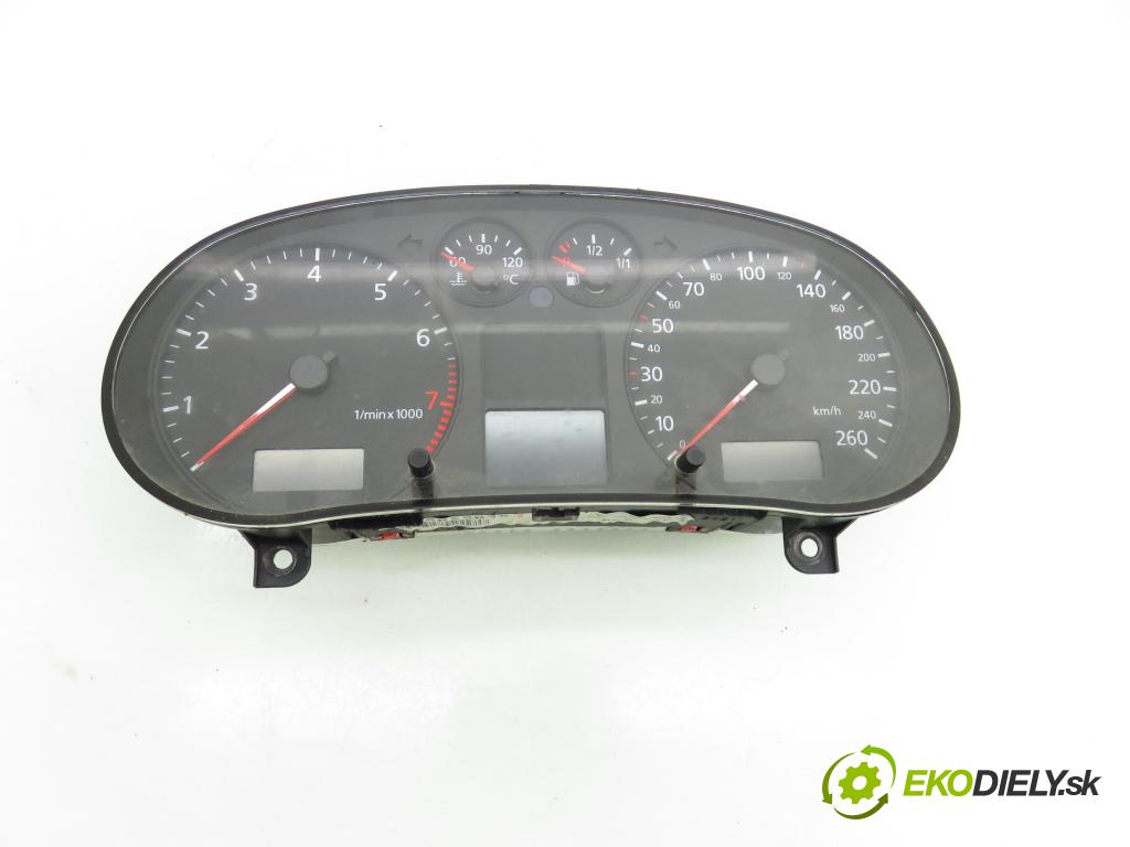 AUDI A3 (8L1) HB 2001 75,00 1.6 - BFQ 1595,00 Prístrojovka elektrický 8L0920900F