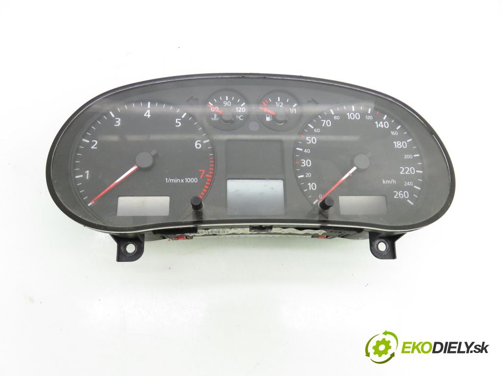 AUDI A3 (8L1) HB 2001 75,00 1.6 - BFQ 1595,00 Prístrojovka elektrický 8L0920900F