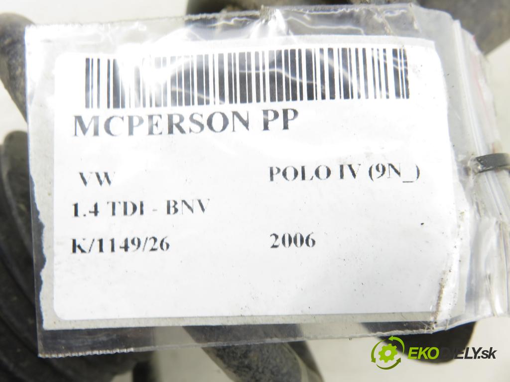 VW POLO (9N_) HB 2006 59,00 1.4 TDI - BNV 1422,00 MCPERSON PP