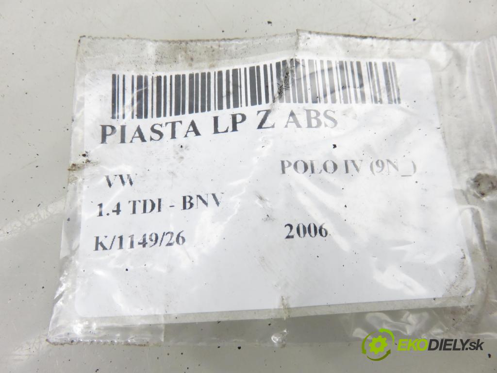 VW POLO (9N_) HB 2006 59,00 1.4 TDI - BNV 1422,00 náboj LP ABS