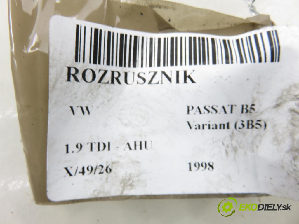 VW PASSAT B5 Variant (3B5) KOMBI 1998 66,00 1.9 TDI 90 - AHU 1896,00 Štartér 0001110122 ; 068911024C (Štartér)