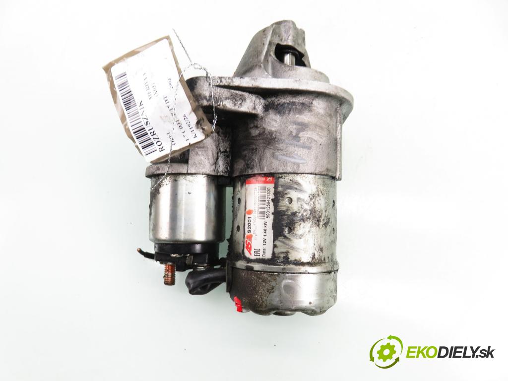 OPEL MERIVA A nadwozie wielkoprzestrzenne (MPV) (X03) HB 2004 74,00 1.7 CDTI 101 - Z 17 DT 1686,00 startér S2001 (Startér)