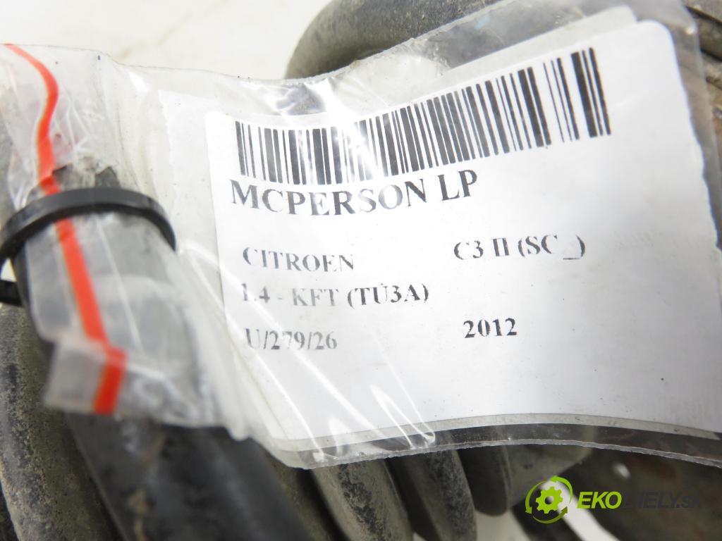 CITROEN C3 II (SC_) HB 2012 54,00 1.4 - KFT (TU3A) 1360,00 MCPERSON LP