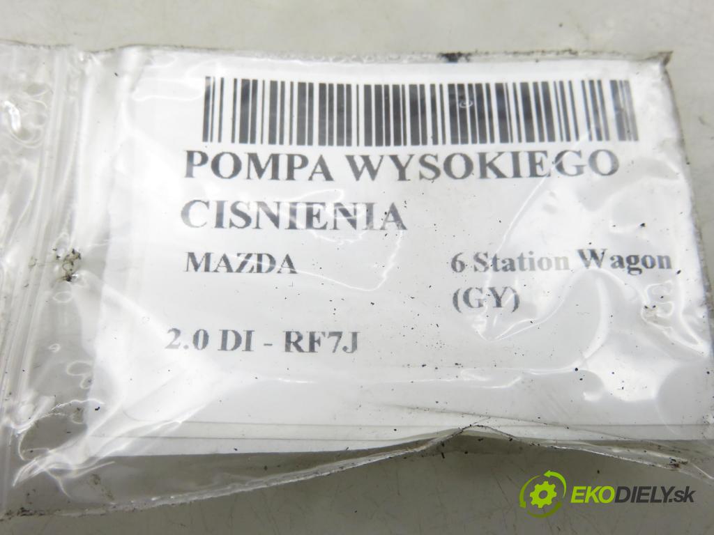 MAZDA 6 Station Wagon (GY) KOMBI 2005 105,00 2.0 DI - RF7J 1998,00 pumpa vysokého TLAK: 2940000042 ; RF5C13800