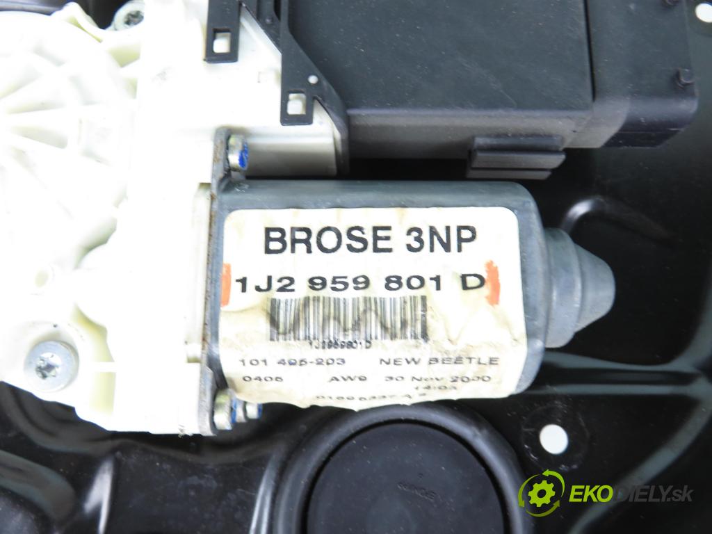 VW NEW BEETLE (9C1, 1C1) HB 2001 66,00 1.9 TDI 90 - ALH 1896,00 mechanismus oken PPE 3D 1C0837756LL ; 1J2959801D