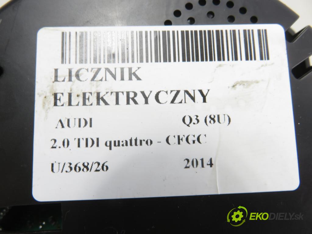 AUDI Q3 (8U) SUV 2014 130,00 2.0 TDI quattro - CFGC 1968,00 Prístrojovka elektrický 8U0920930E