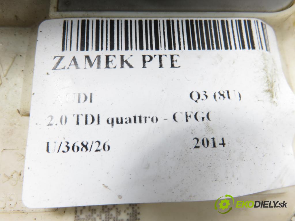 AUDI Q3 (8U) SUV 2014 130,00 2.0 TDI quattro - CFGC 1968,00 zámok PTE 8K0839016E