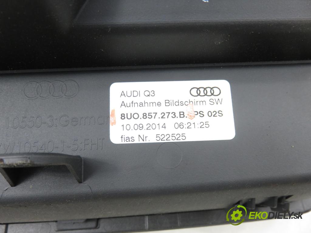 AUDI Q3 (8U) SUV 2014 130,00 2.0 TDI quattro - CFGC 1968,00 ZOBRAZIT: 8U0857273B
