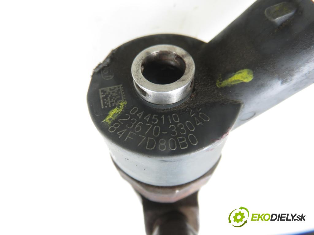 TOYOTA COROLLA kombi (_E12_) KOMBI 2005 0,00 1.4 D4-D (NDE120_) - 1ND-TV 1364,00 vstřikovač 0445110227 ; 2367033040 (Vstřikovač paliva)