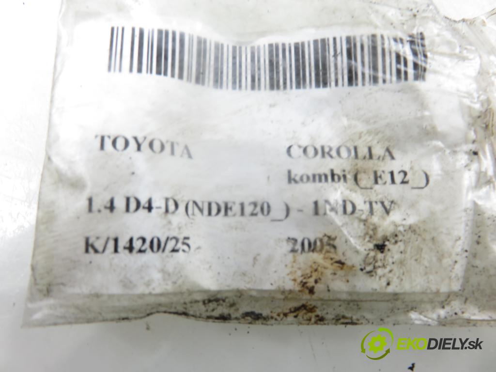 TOYOTA COROLLA kombi (_E12_) KOMBI 2005 0,00 1.4 D4-D (NDE120_) - 1ND-TV 1364,00 vstřikovač 0445110227 ; 2367033040 (Vstřikovač paliva)