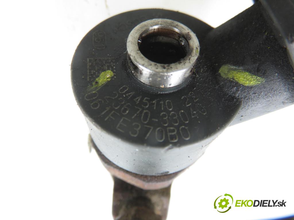 TOYOTA COROLLA kombi (_E12_) KOMBI 2005 0,00 1.4 D4-D (NDE120_) - 1ND-TV 1364,00 vstřikovač 0445110227 ; 2367033040 (Vstřikovač paliva)