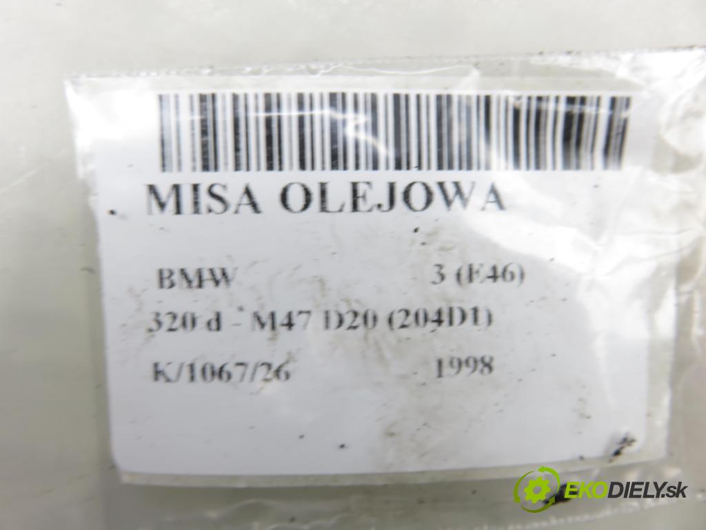 BMW 3 (E46) SEDAN 1998 100,00 320 d 136 - M47 D20 (204D1) 1951,00 vana olejová 2246676 (Olejová vana)