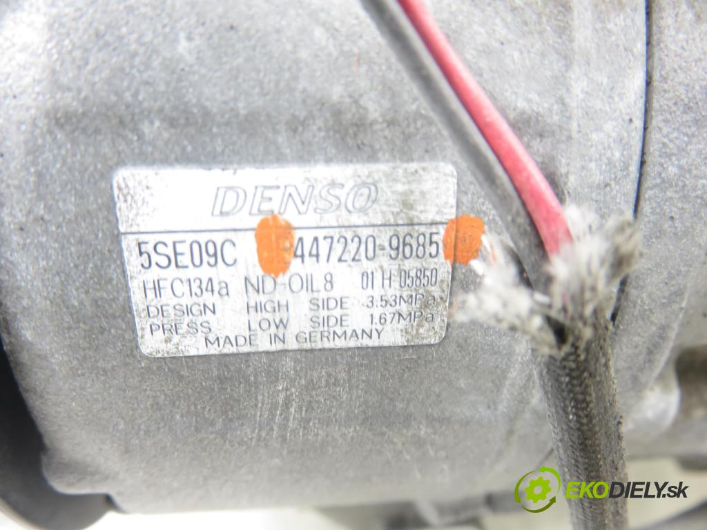 SMART FORFOUR (454) HB 2006 70,00 1.5 CDI (454.001) - OM 639.939 1493,00 KOMPRESOR: klimatizácie 4472209685 (Kompresor klimatizácie)