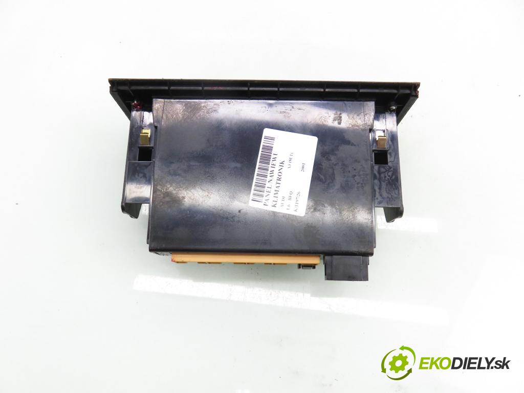 AUDI A3 (8L1) HB 2001 75,00 1.6 8V 102 - BFQ 1595,00 Panel kúrenia KLIMATRONIK 8L0820043H ; 5HB00818400