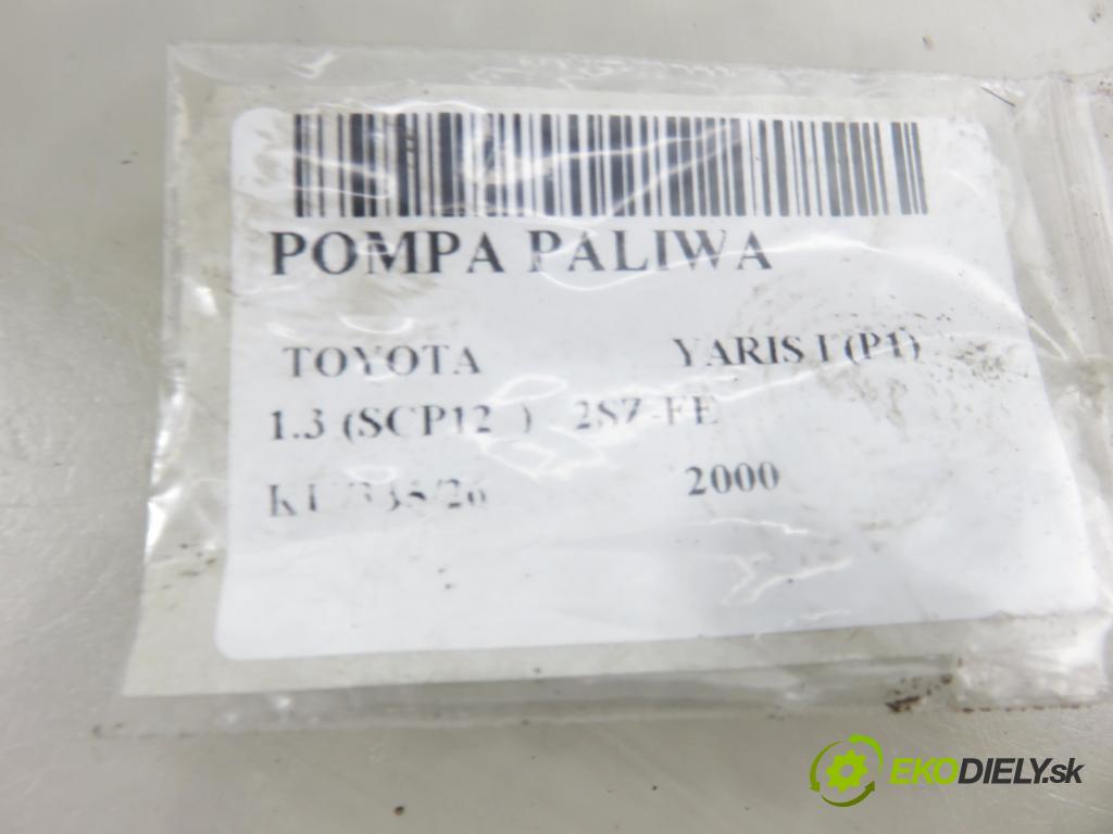 TOYOTA YARIS (_P1_) HB 2000 64,00 1.3 VVTi 87 - 2SZ-FE 1298,00 Pumpa paliva