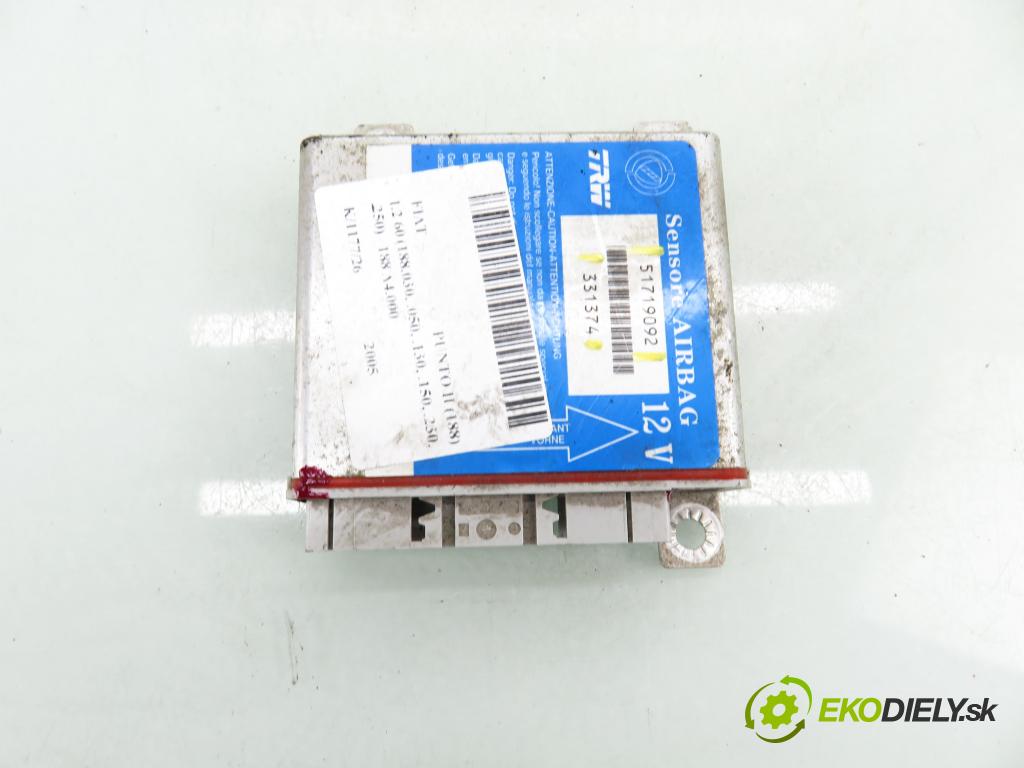 FIAT PUNTO (188_) HB 2005 44,00 1.2 60 (188.030, .050, .130, .150, .230, .250) - 1 1242,00 MODUL air BAG 51719092 ; 331374