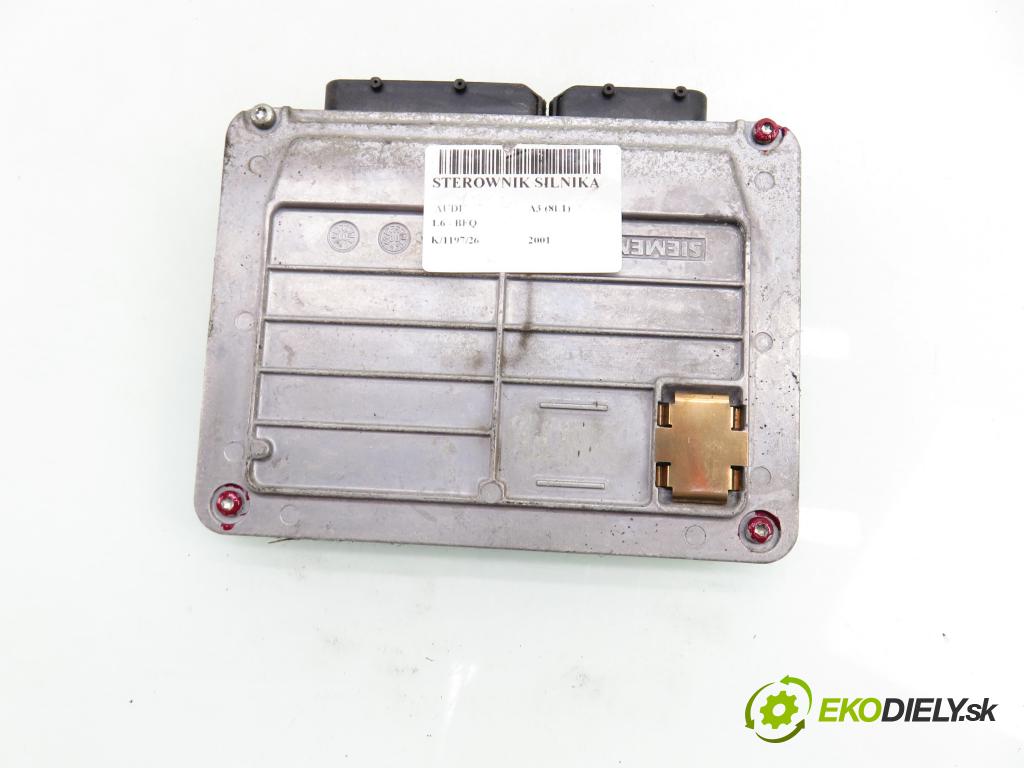 AUDI A3 (8L1) HB 2001 75,00 1.6 - BFQ 1595,00 řídící jednotka motora 5WP40038 ; 06A906033J