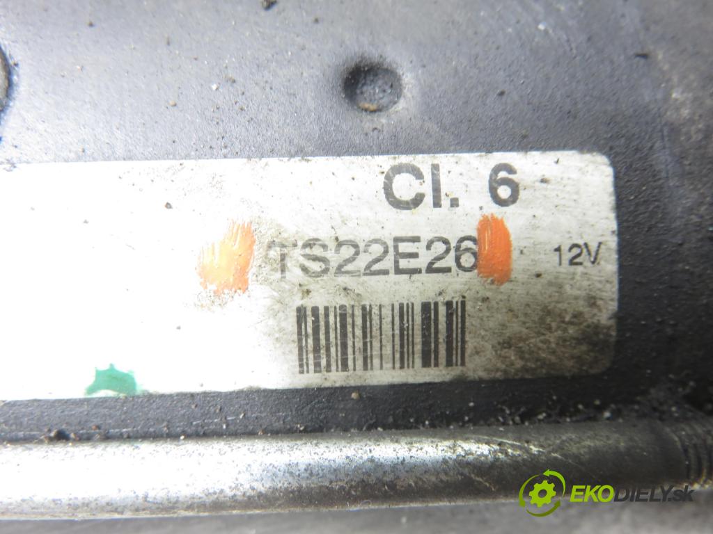 CITROEN DS3 (SA_) HB 2011 68,00 1.6 e-HDi 8V 92 - 9HP 1560,00 Štartér 9662854180 ; TS22E26 (Štartér)