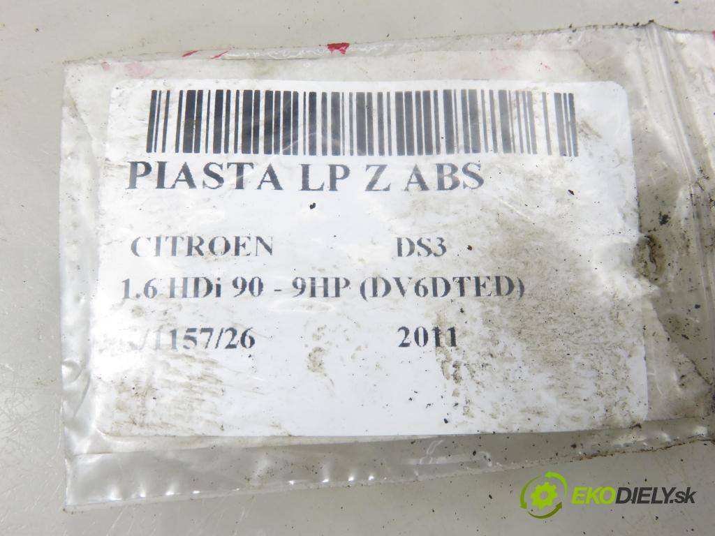 CITROEN DS3 (SA_) HB 2011 68,00 1.6 HDi 90 - 9HP (DV6DTED) 1560,00 náboj LP ABS
