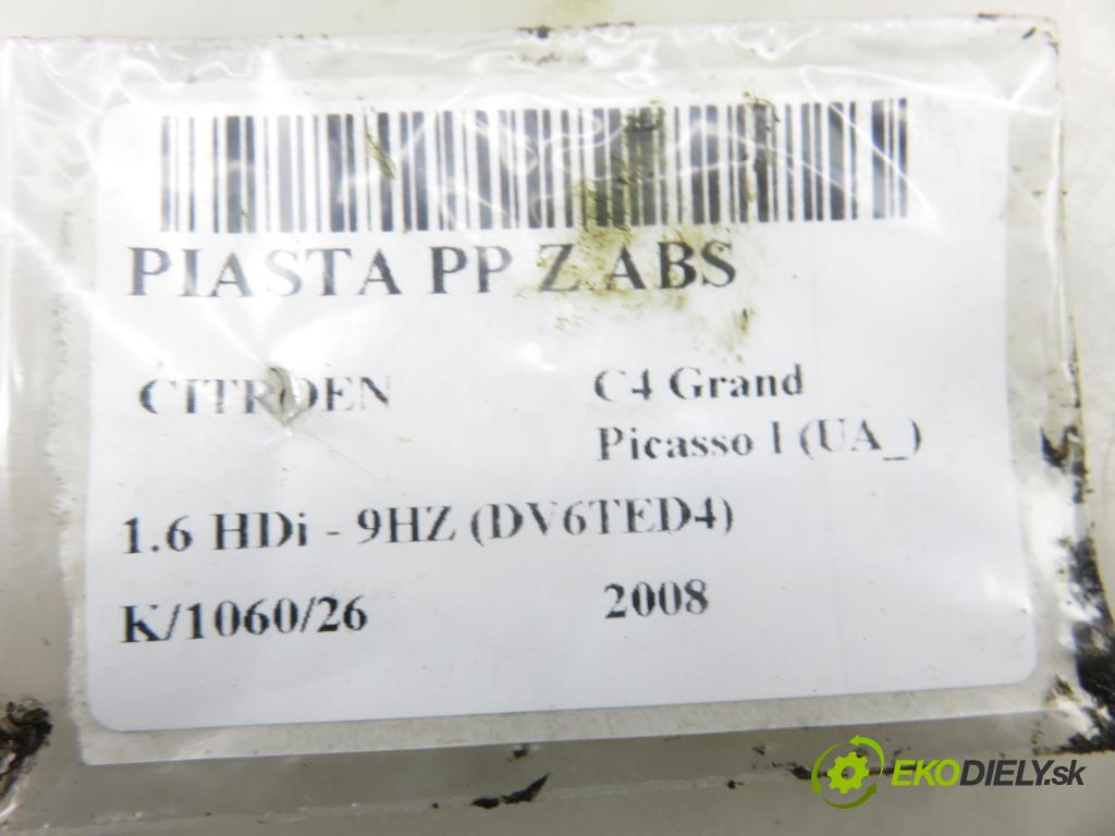 CITROEN C4 Grand Picasso I (UA_) MINIVAN 2008 80,00 1.6 HDi - 9HZ (DV6TED4) 1560,00 náboj PP ABS