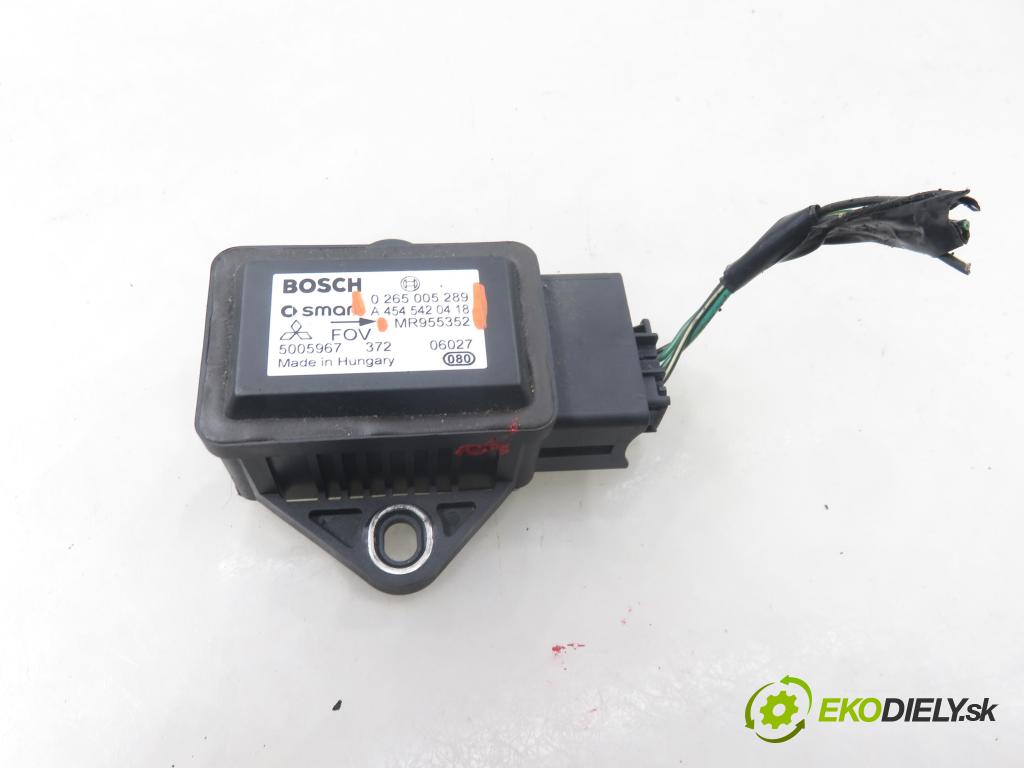 SMART FORFOUR (454) HB 2006 70,00 1.5 CDI (454.001) - OM 639.939 1493,00 snímač ESP 0265005289 ; A4545420418 ; MR955352