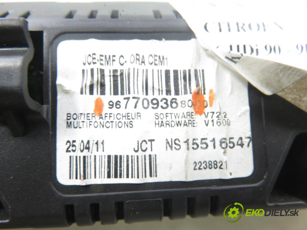 CITROEN DS3 (SA_) HB 2011 68,00 1.6 HDi 90 - 9HP (DV6DTED) 1560,00 ZOBRAZIT: 9677093680