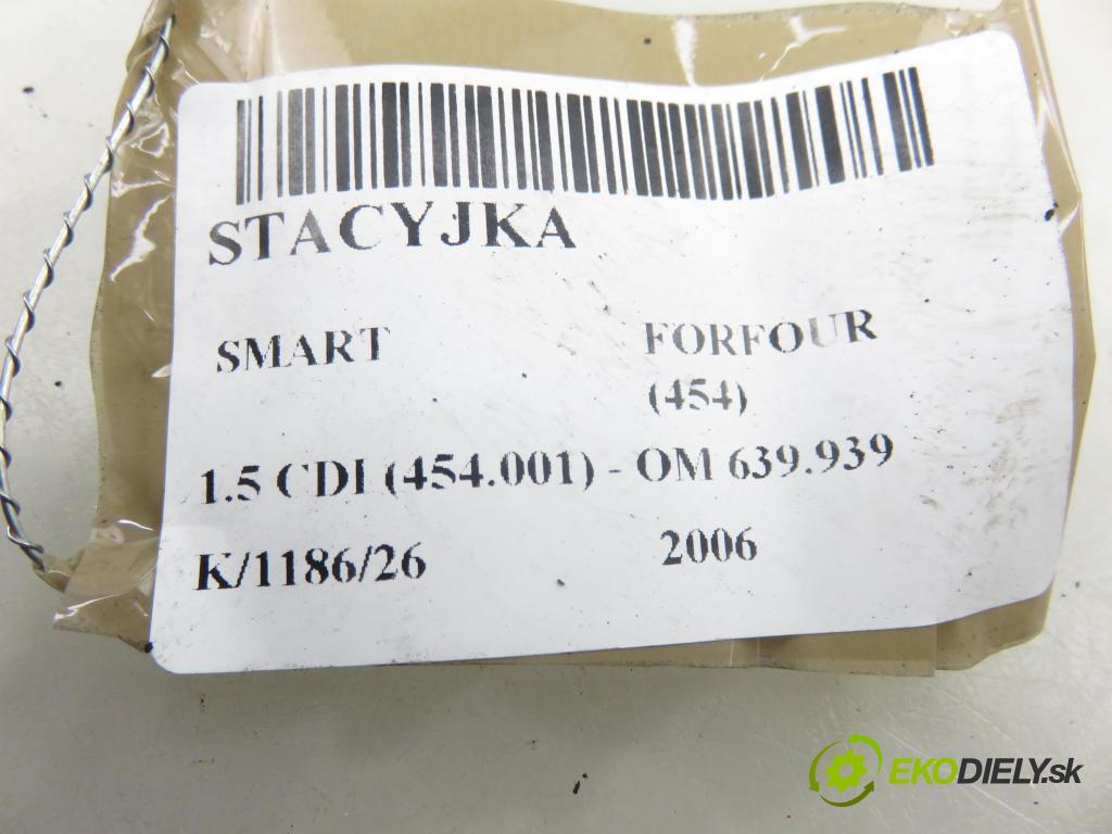 SMART FORFOUR (454) HB 2006 70,00 1.5 CDI (454.001) - OM 639.939 1493,00 spinačka 4408A040 ; 5WK45107 (Spínacia skrinka)