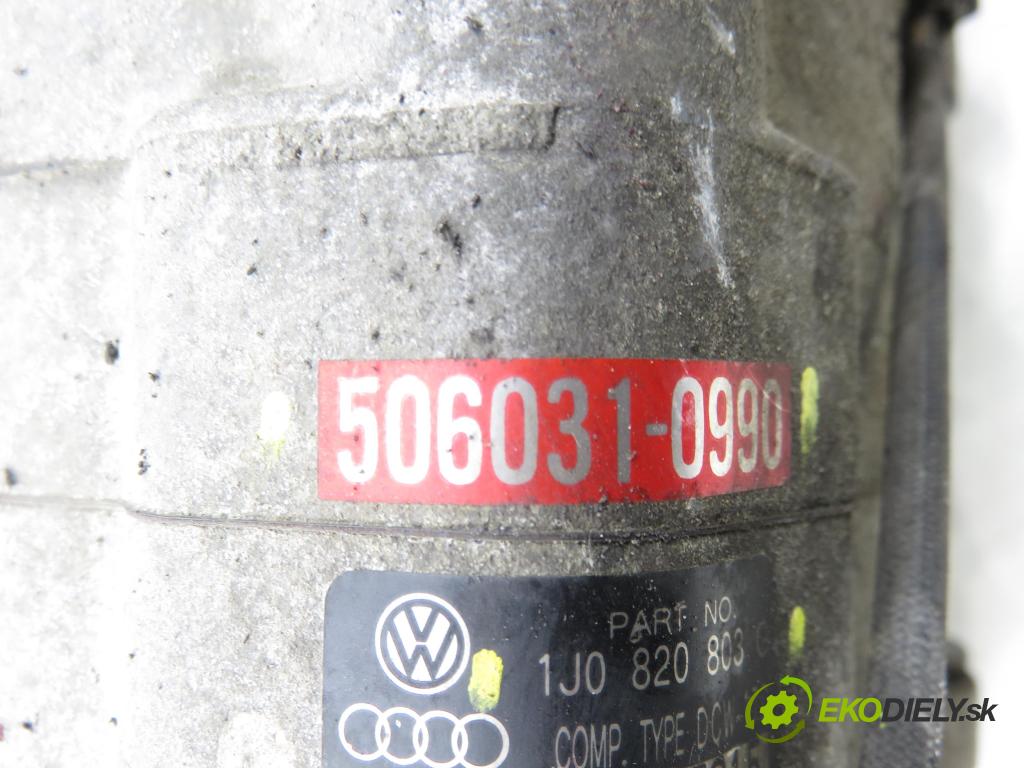 AUDI A3 (8L1) HB 2001 75,00 1.6 - BFQ 1595,00 KOMPRESOR: klimatizácie 1J0820803G ; 5060310990 (Kompresor klimatizácie)