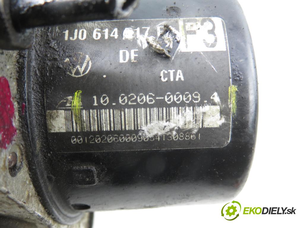 AUDI A3 (8L1) HB 2001 75,00 1.6 8V 102 - BFQ 1595,00 pumpa ABS 1C0907379E ; 10096003133 ; 10020600094 (Pumpa ABS)