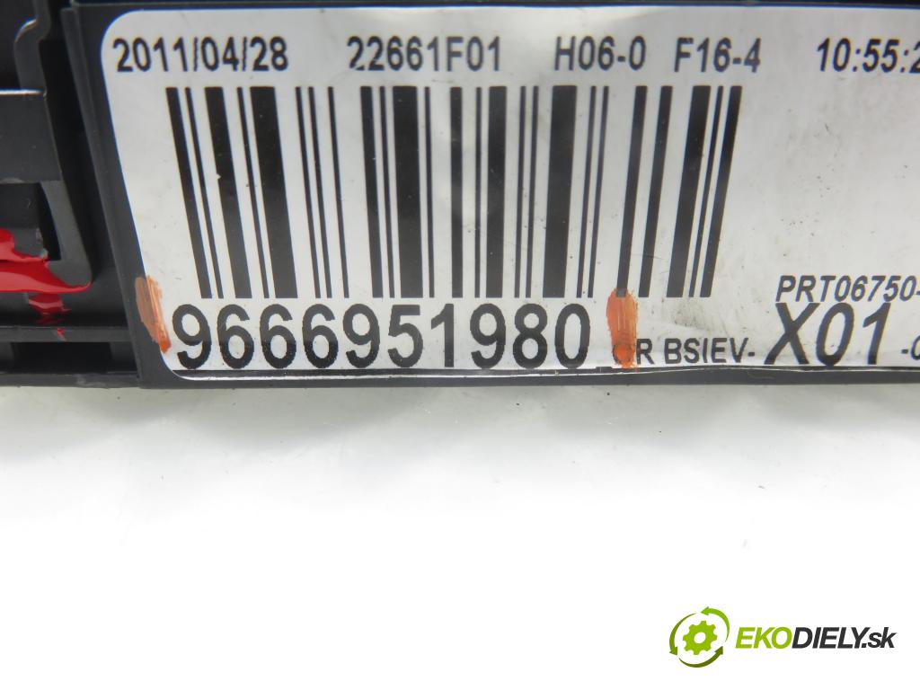 CITROEN DS3 (SA_) HB 2011 68,00 1.6 e-HDi 8V 92 - 9HP  1560,00 MODUL BSI 9666951980