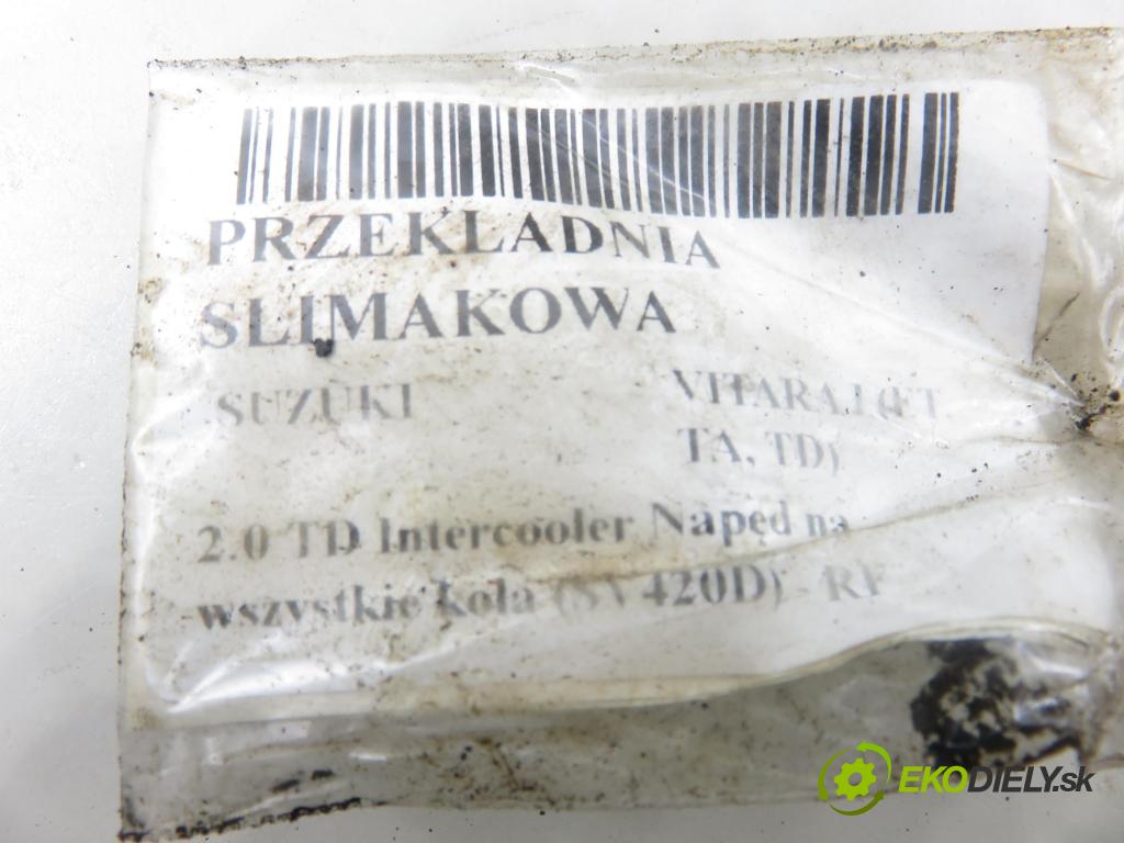 SUZUKI VITARA (ET, TA, TD) TERENOWY 1996 64,00 2.0 TD Intercooler Napęd na wszystkie koła (SV420D 1998,00 riadenie 4860060A7