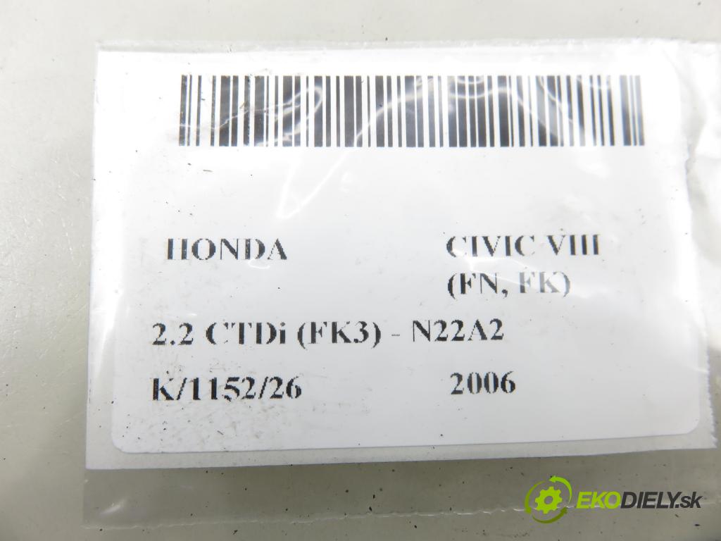 HONDA CIVIC VIII (FN, FK) HB 2006 103,00 2.2 CTDi (FK3) 140 - N22A2 2204,00 ELEKTROVENTIL: VAKUUM: 1397000870