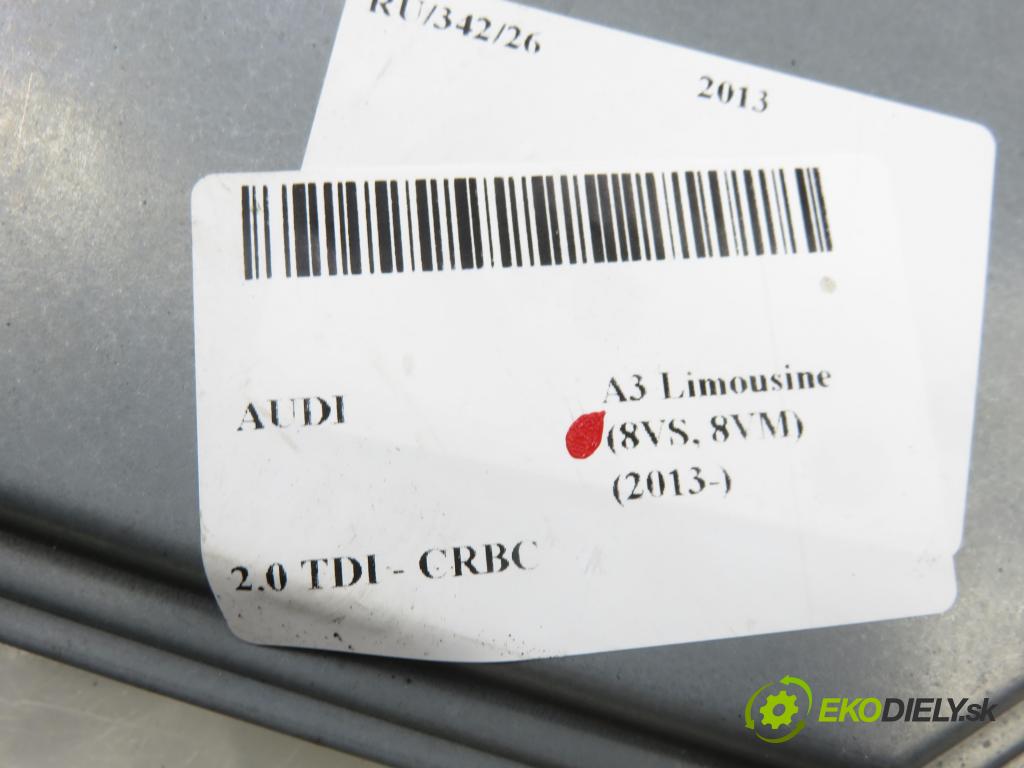 AUDI A3 Limousine (8VS, 8VM) SEDAN 2013 110,00 2.0 TDI - CRBC 1968,00 řídící jednotka nápravy 8V0907376C