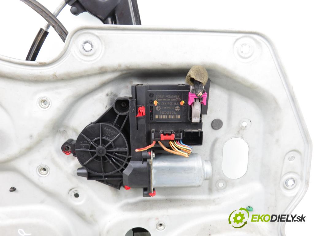 VW TOURAN (1T1, 1T2) MINIVAN 2005 77,00 1.9 TDI - BLS 1896,00 mechanismus oken 1T1837729AG ; 1K0959793G