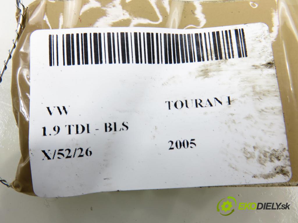VW TOURAN (1T1, 1T2) MINIVAN 2005 77,00 1.9 TDI - BLS 1896,00 Webasto 9012970A (Webasto (nezávislé topení))