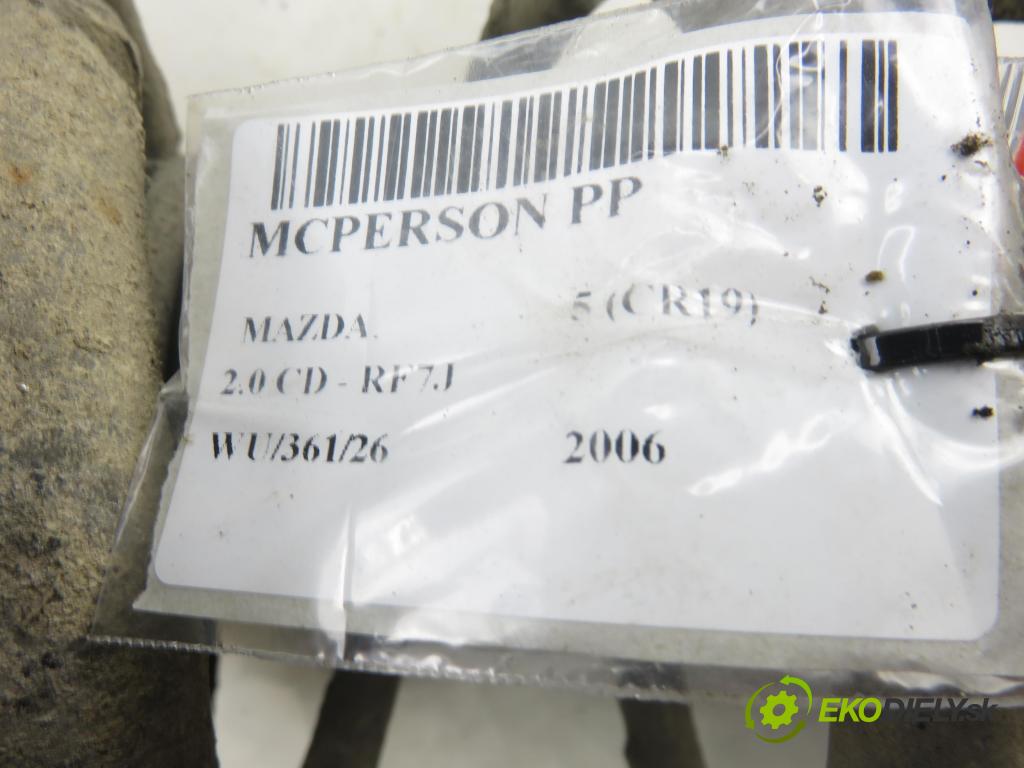 MAZDA 5 (CR19) MINIVAN 2006 81,00 2.0 CD - RF7J 1998,00 MCPERSON PP