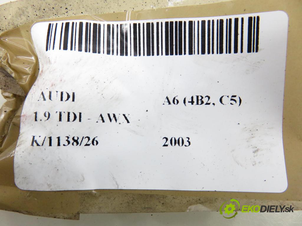 AUDI A6 (4B2, C5) SEDAN 2003 96,00 1.9 TDI - AWX 1896,00 náboj LP ABS