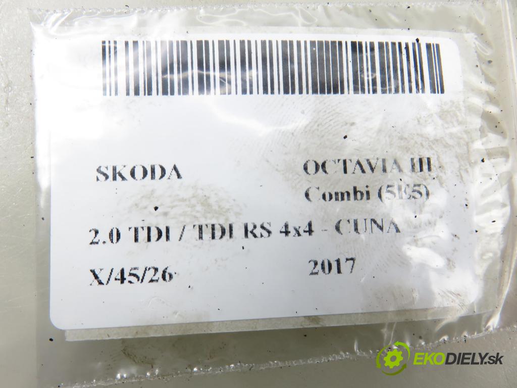 SKODA OCTAVIA III Combi (5E5) KOMBI 2017 135,00 2.0 TDI / TDI RS 4x4 - CUNA 1968,00 vačka Vačkový hriadeľ: 04L109082E ; 04L109082F ; 04L10338F