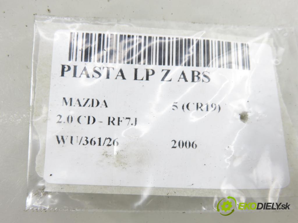 MAZDA 5 (CR19) MINIVAN 2006 81,00 2.0 CD - RF7J 1998,00 náboj LP ABS