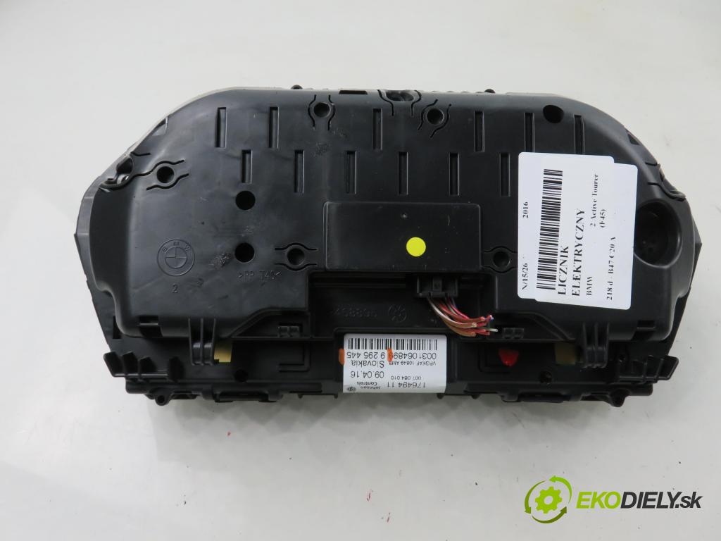 BMW 2 Active Tourer (F45) MINIVAN 2016 110,00 218 d 150 - B47 C20 A 1995,00 Prístrojovka elektrický 9295445