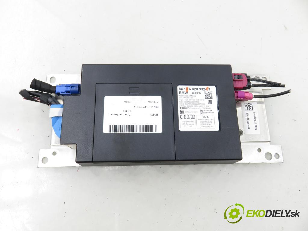 BMW 2 Active Tourer (F45) MINIVAN 2016 110,00 218 d 150 - B47 C20 A 1995,00 riadiaca jednotka / MODUL INNE: 6820932 ; 9297787