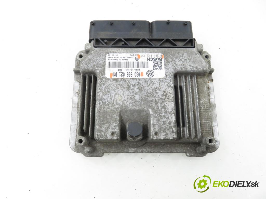 VW TOURAN (1T1, 1T2) MINIVAN 2005 77,00 1.9 TDI - BLS 1896,00 řídící jednotka motora 0281012737 ; 03G906021DM