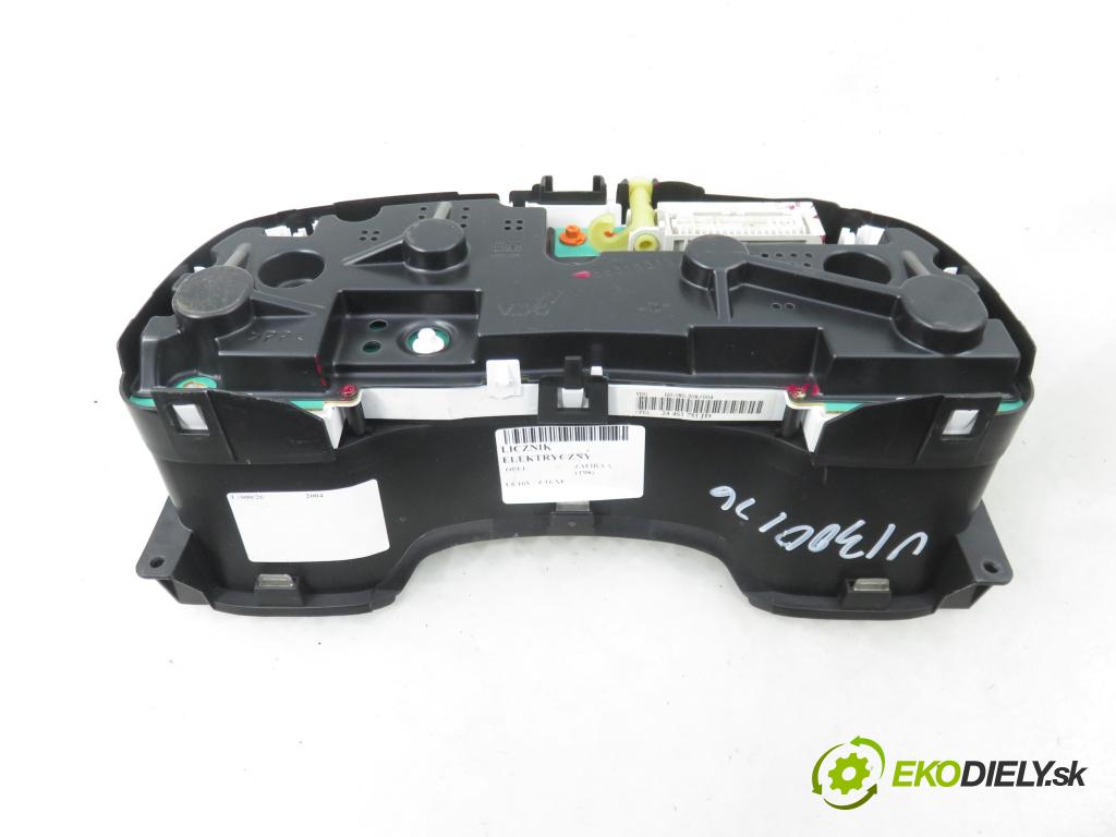OPEL ZAFIRA A Nadwozie Wielkopojemne (MPV) (T98)  MINIVAN 2004 74,00 1.6 16V - Z 16 XE 1598,00 prístrojovka elektrický 24461751JD