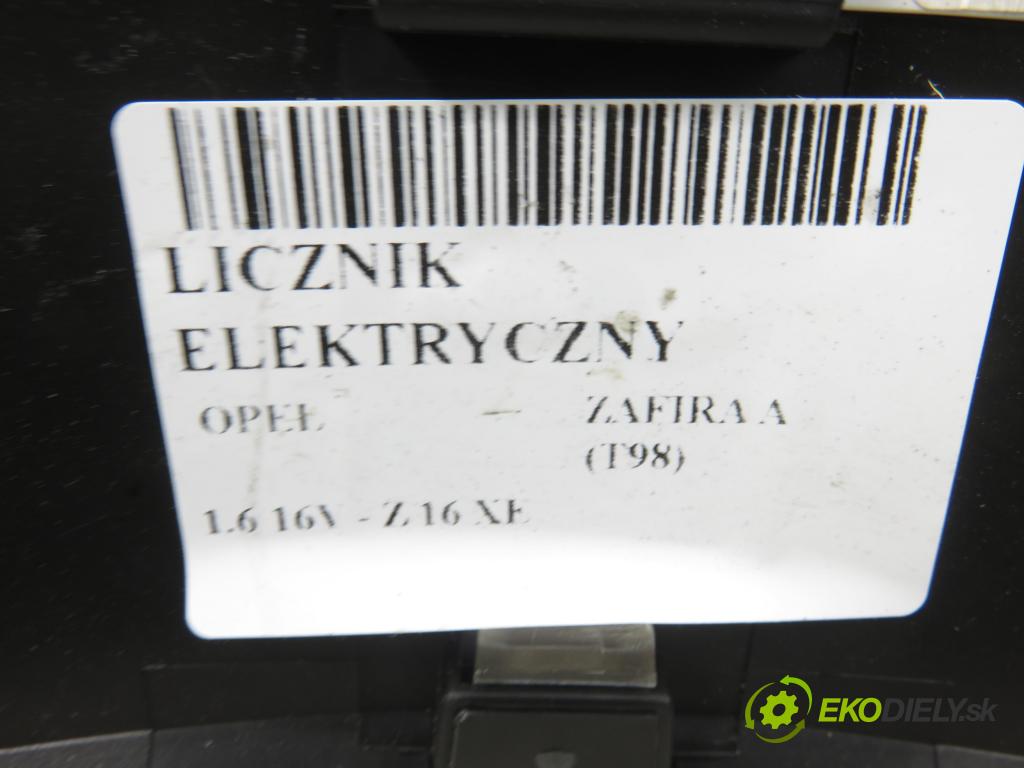 OPEL ZAFIRA A Nadwozie Wielkopojemne (MPV) (T98)  MINIVAN 2004 74,00 1.6 16V - Z 16 XE 1598,00 prístrojovka elektrický 24461751JD
